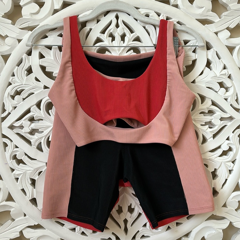 Beach Riot Color Block Set